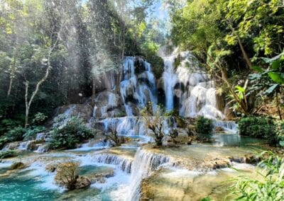 Laos waterfall
