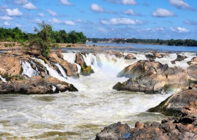 Laos waterfall