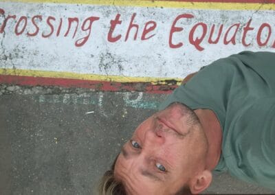 Erik Crossing the equator