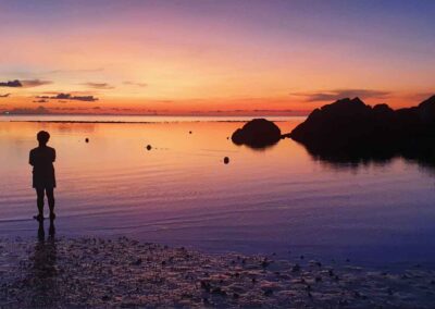 Thailand Koh Pangahng sunset